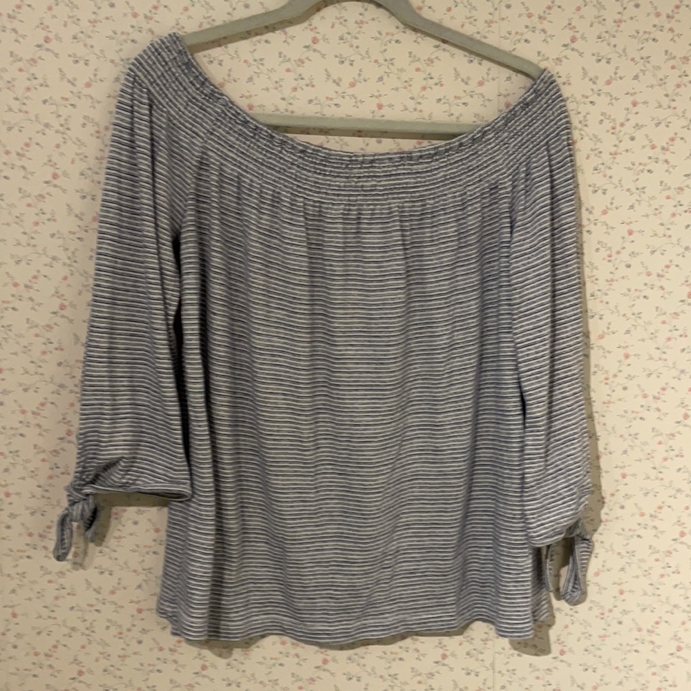 Lucky Brand Off the Shoulder Top - Picture 3 of 4